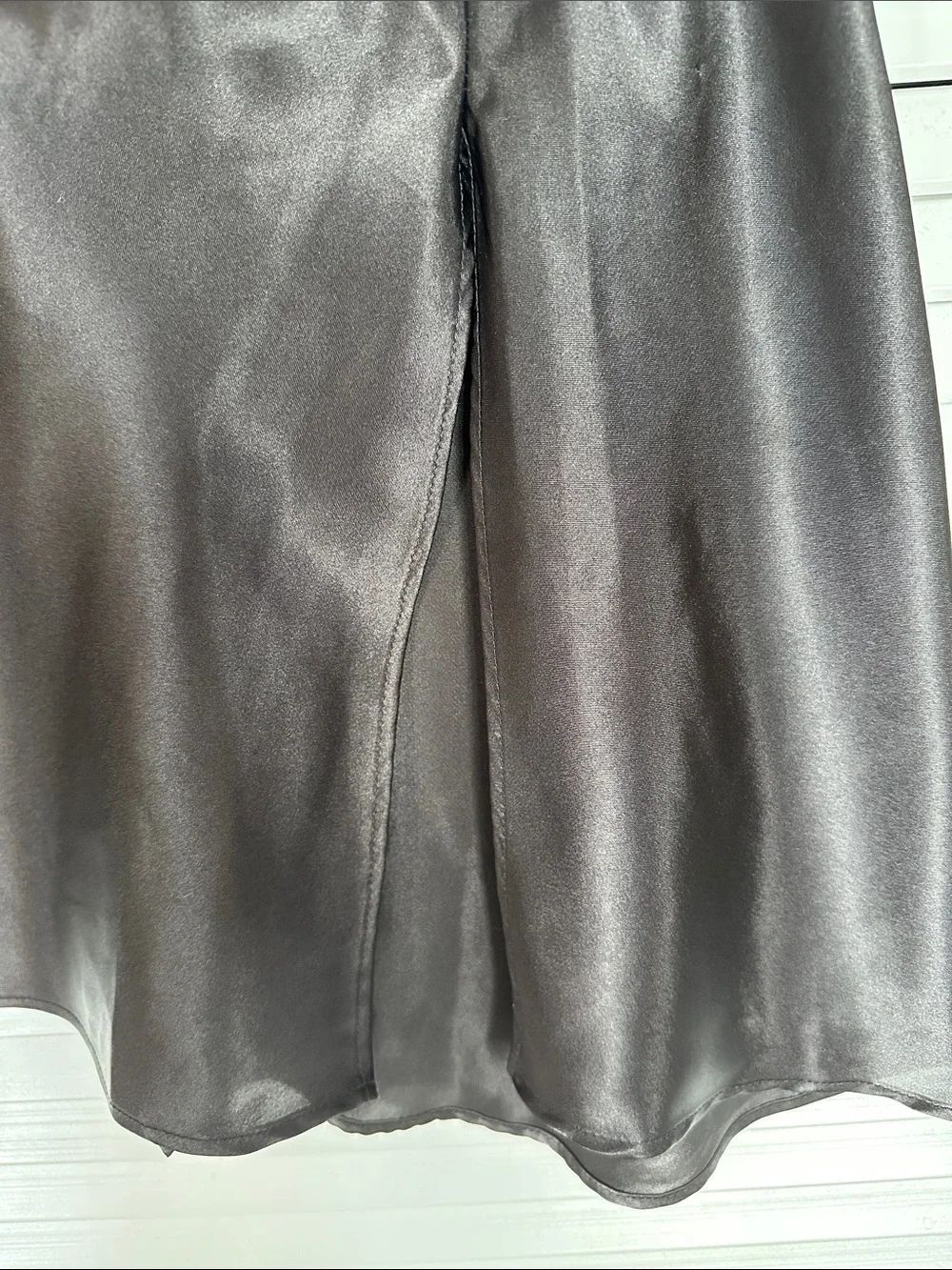 bebe Black Midi Slip Dress